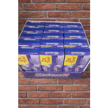 Blend a med pasta do zębów 3D White Classic Fresh 2x75ml dwupak x 15 HURT